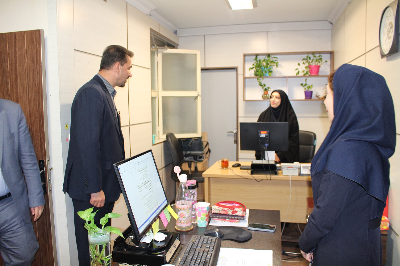 گزارش تصویری بازدید مدیرعامل از واحدهای ستاد مرکزی آتیه سازان حافظ