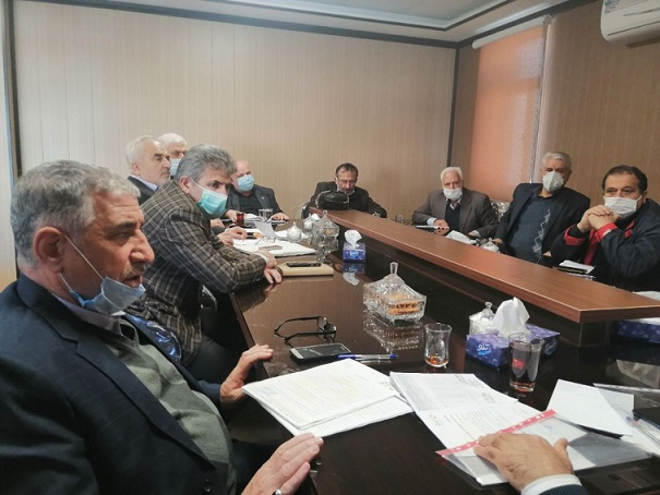 نشست مشترک کانون بازنشستگان تامین اجتماعی و شرکت آتیه سازان حافظ استان قزوین