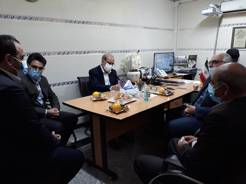 بازدید مدیرعامل شرکت آتیه سازان حافظ به همراه رییس کانون عالی بازنشستگان و مستمری بگیران تامین اجتماعی از شعبه اسلامشهر