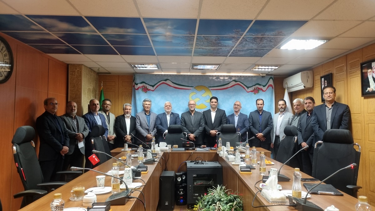 مراسم تکریم و معارفه معاون جدید امورشعب، بازاریابی و توسعه بازار