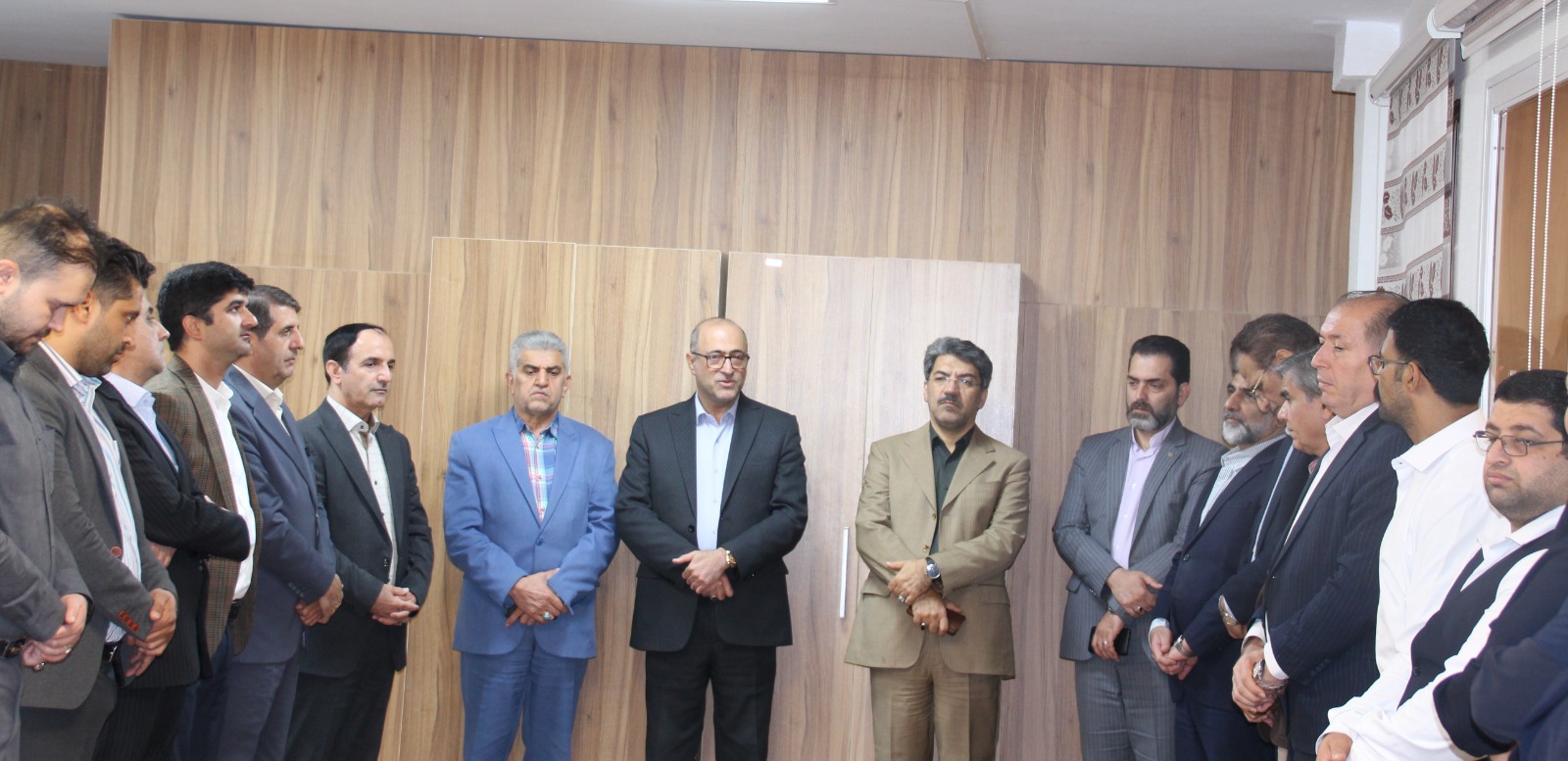 دیدار صمیمانه دکتر رنجبران با کارکنان معاونت فنی و نظارت در ساختمان فاطمی