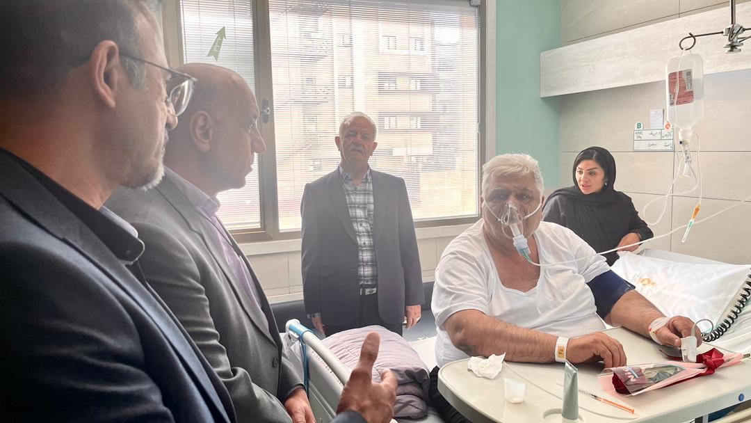 نظارت میدانی و عیادت از بازنشستگان تامین اجتماعی در مراکز طرف قرارداد بیمه تکمیلی آتیه سازان حافظ استان آذربایجان غربی 